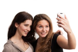 selfie smile